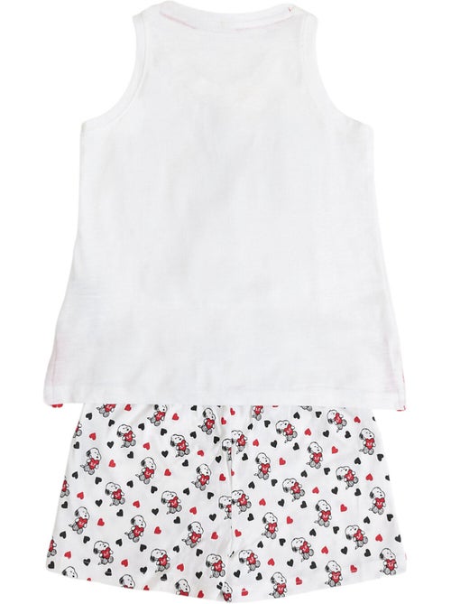 PEANUTS Pijama Sin Mangas In My Heart para Niña - Kiabi