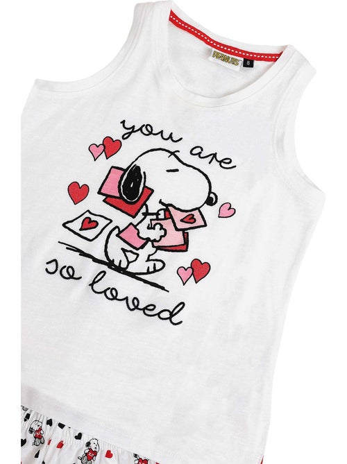 PEANUTS Pijama Sin Mangas In My Heart para Niña - Kiabi