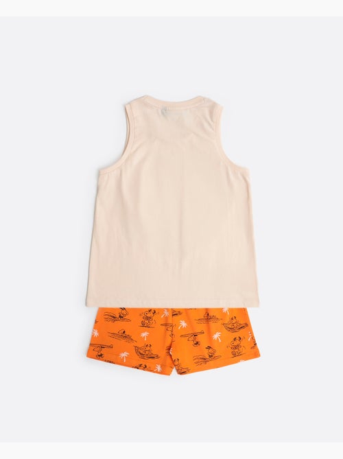 PEANUTS Pijama Sin Mangas Summer Beagle para Niña - Kiabi PEANUTS Pijama Sin Mangas Summer Beagle para Niña - Kiabi