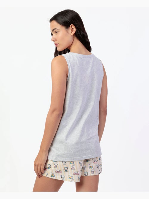 PEANUTS Pijama Sin mangas Summer Break para Mujer - Kiabi