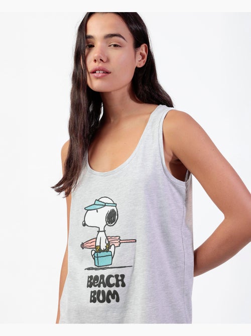 PEANUTS Pijama Sin mangas Summer Break para Mujer - Kiabi