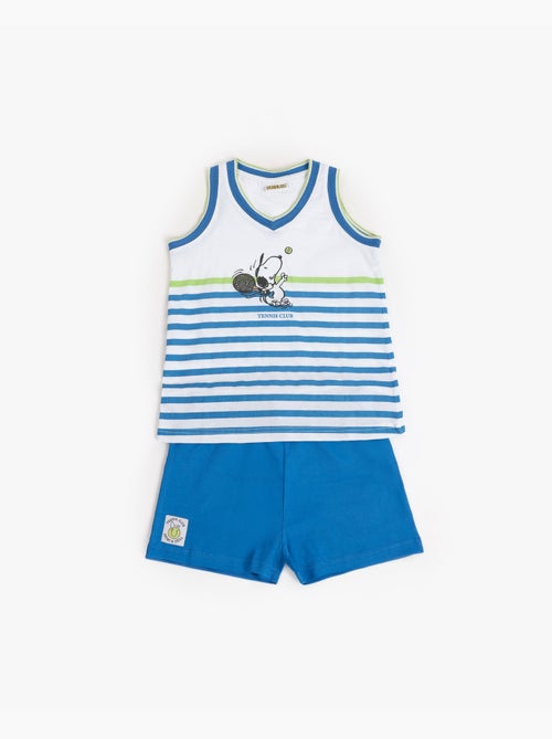 PEANUTS Pijama Sin Mangas Tennis Club para Niña - Kiabi