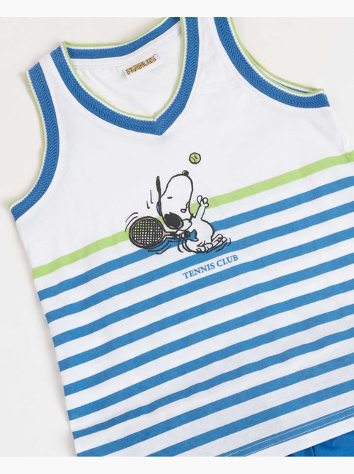 PEANUTS Pijama Sin Mangas Tennis Club para Niña - Kiabi