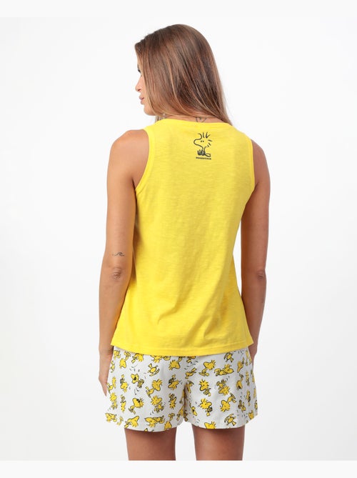 PEANUTS Pijama Sin mangas Woodstock para Mujer - Kiabi PEANUTS Pijama Sin mangas Woodstock para Mujer - Kiabi
