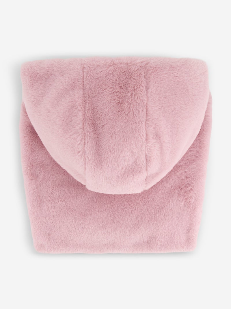 Pechera con capucha Rosa - Kiabi