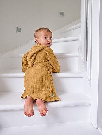 Peignoir enfant de Gasa de Algodón PROMO LINGE