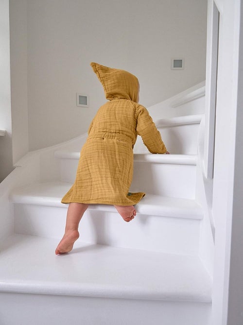 Peignoir enfant de Gasa de Algodón PROMO LINGE - Kiabi Peignoir enfant de Gasa de Algodón PROMO LINGE - Kiabi