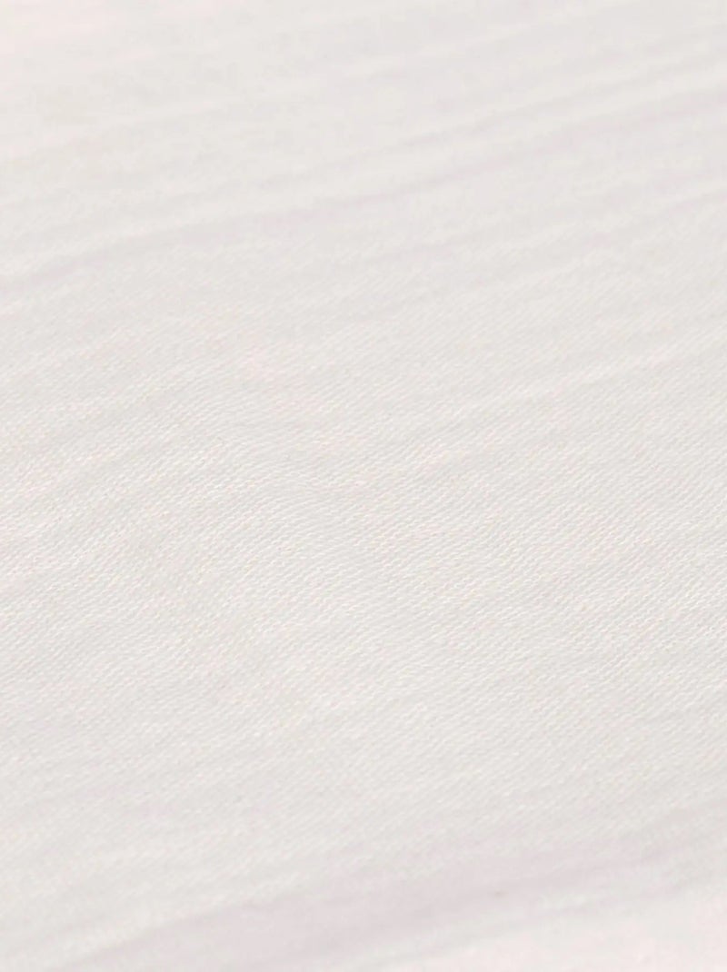 Peignoir enfant de Gasa de Algodón PROMO LINGE Blanco - Kiabi