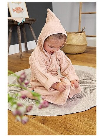Peignoir enfant de Gasa de Algodón PROMO LINGE