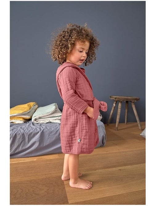Peignoir enfant de Gasa de Algodón PROMO LINGE - Kiabi Peignoir enfant de Gasa de Algodón PROMO LINGE - Kiabi