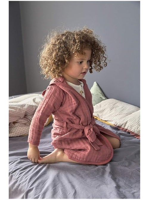 Peignoir enfant de Gasa de Algodón PROMO LINGE - Kiabi Peignoir enfant de Gasa de Algodón PROMO LINGE - Kiabi