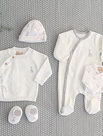 Pelele apertura cruzada - Sophie La Girafe®