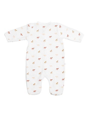 Pelele bebé motivos tendencia de caballitos de balancín