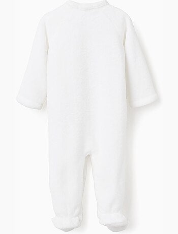 Pelele cardado con botones a presión