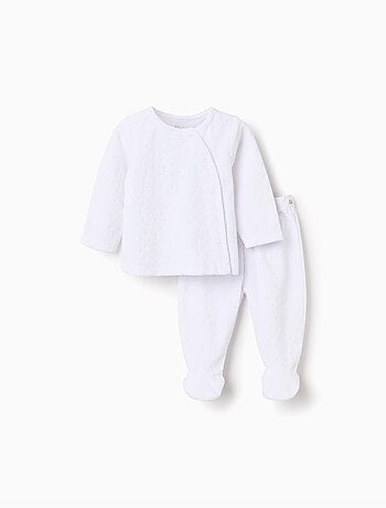 Pelele Cardado Confortable Blanco