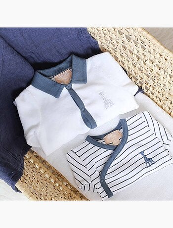 Pelele con cuello Polo