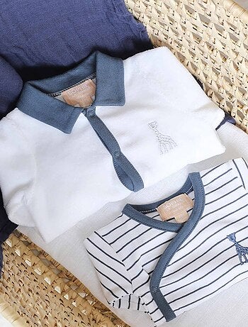 Pelele con cuello Polo