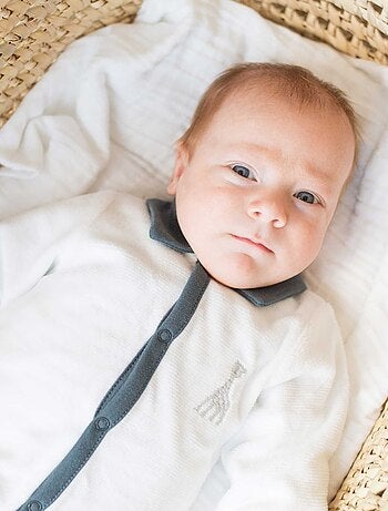 Pelele con cuello Polo