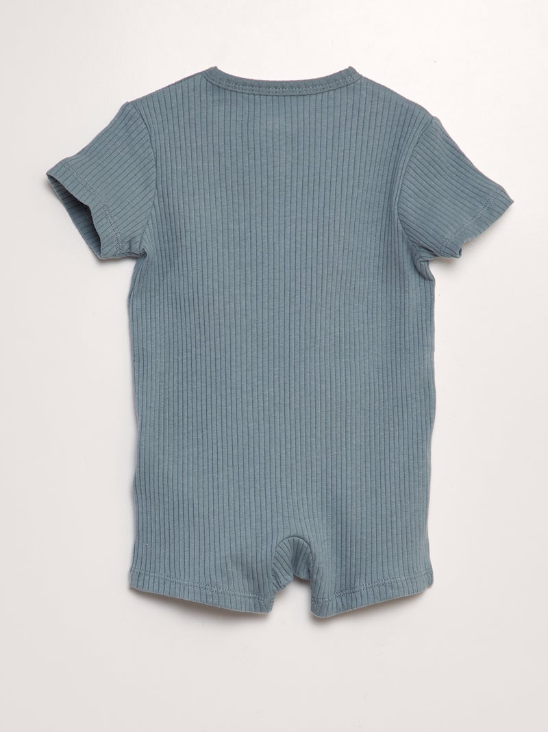 Pelele corto AZUL - Kiabi