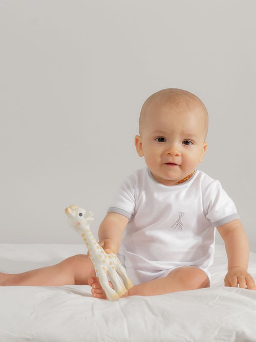 Pelele corto bebé Sophie La Girafe® - Kiabi