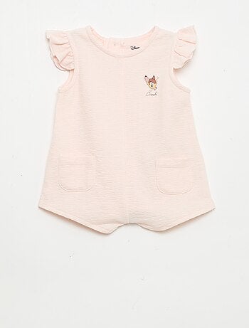 Pelele corto de baby Terry