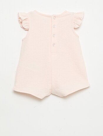 Pelele corto de baby Terry