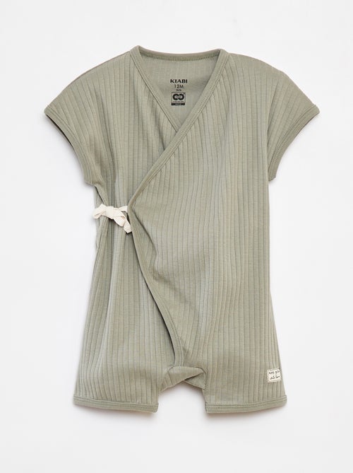 Pelele cruzado - cradle to cradle - Kiabi