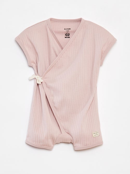 Pelele cruzado - cradle to cradle - Kiabi