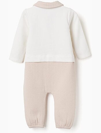 Pelele de algodón acolchado