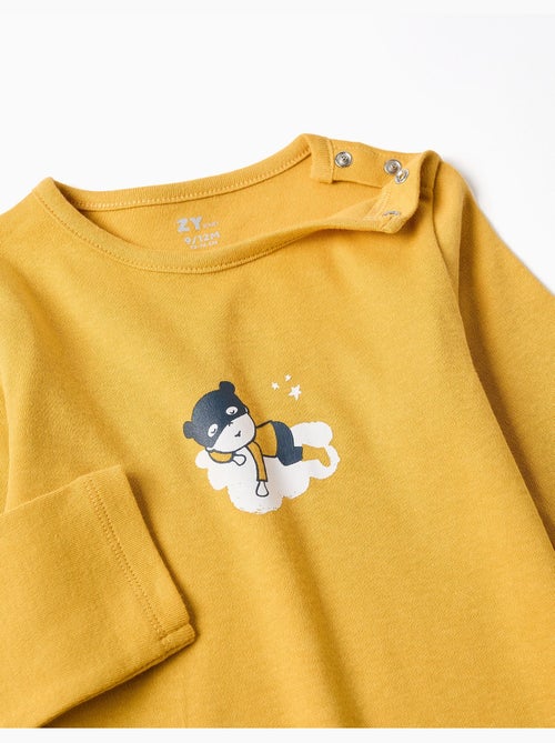 Pelele de algodón con estampado - Kiabi