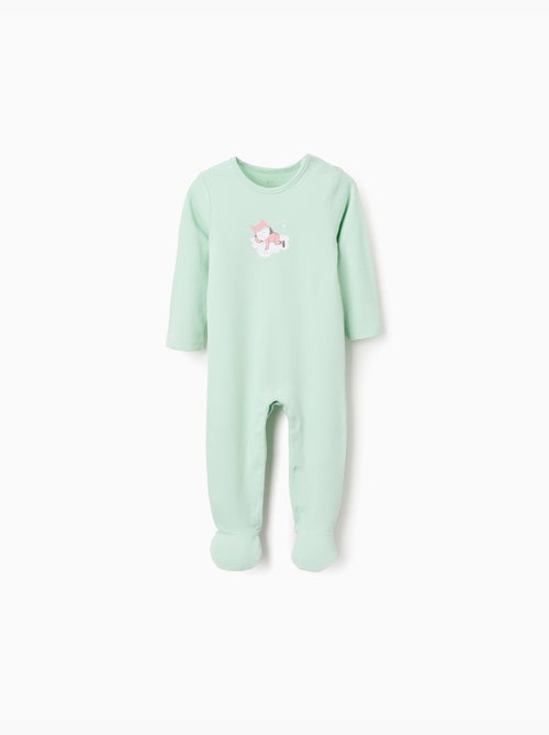 Pelele de algodón con estampado - Kiabi