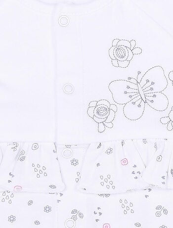 Pelele de algodón orgánico, emma - Kitikate