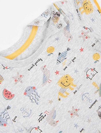 Pelele de algodón orgánico, verano | Kitikate