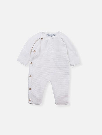 Pelele de bebé en algodón - colección «petits chats»