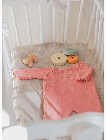 Pelele de bebé en algodón - colección «petits chats»