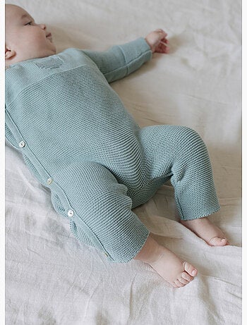 Pelele de bebé en algodón - colección «petits chats»