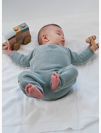 Pelele de bebé en algodón - colección «petits chats»