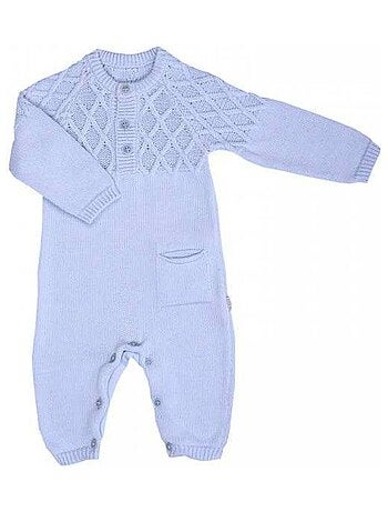 Pelele de bebé en punto de algodón orgánico loan - Kitikate