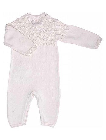 Pelele de bebé en punto de algodón orgánico loan - Kitikate