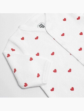 Pelele de manga larga - Corazones