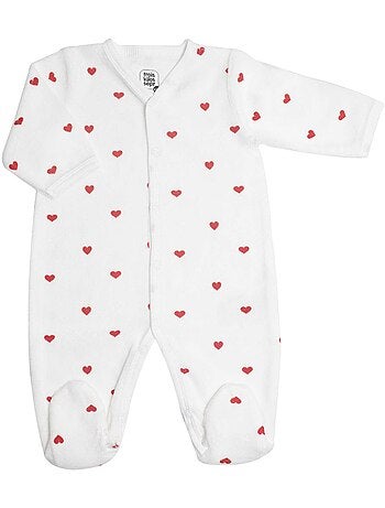 Pelele de manga larga - Corazones