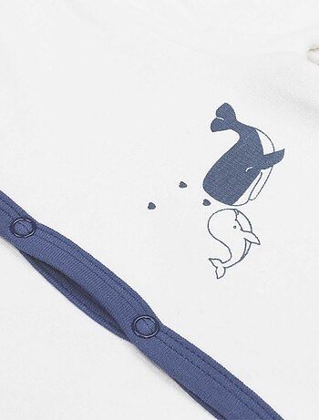 Pelele de nacimiento ballena