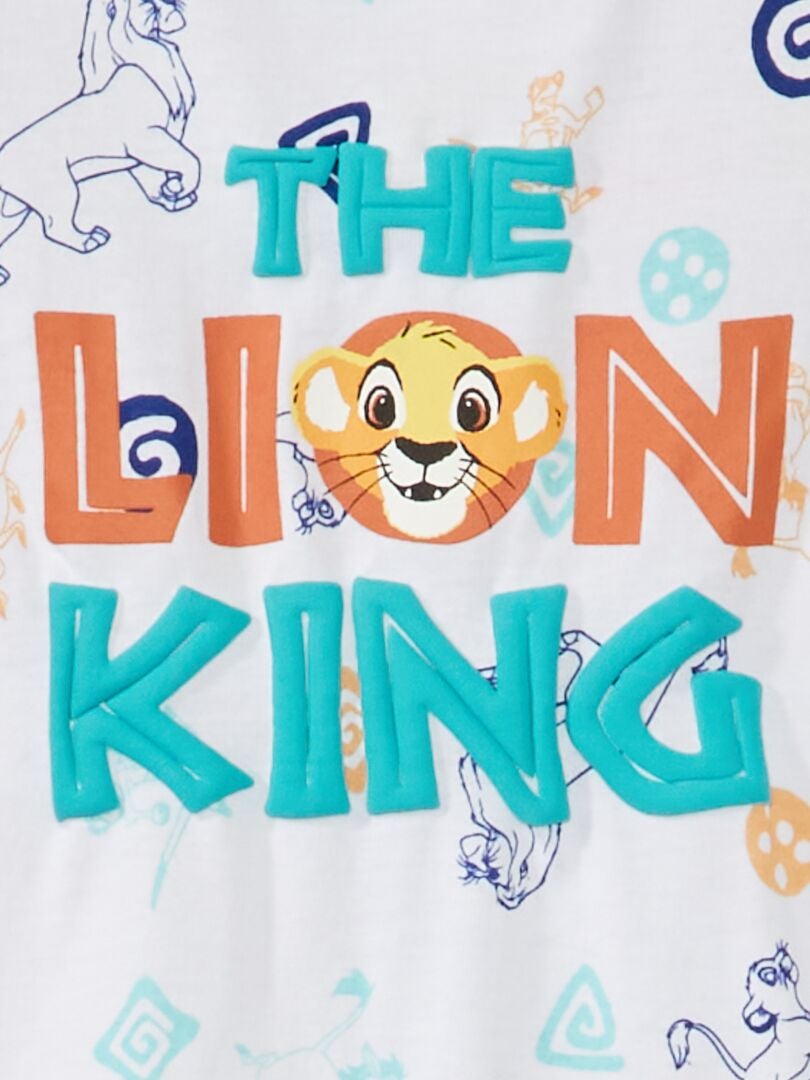 Pelele de punto 'El Rey León' blanco - Kiabi