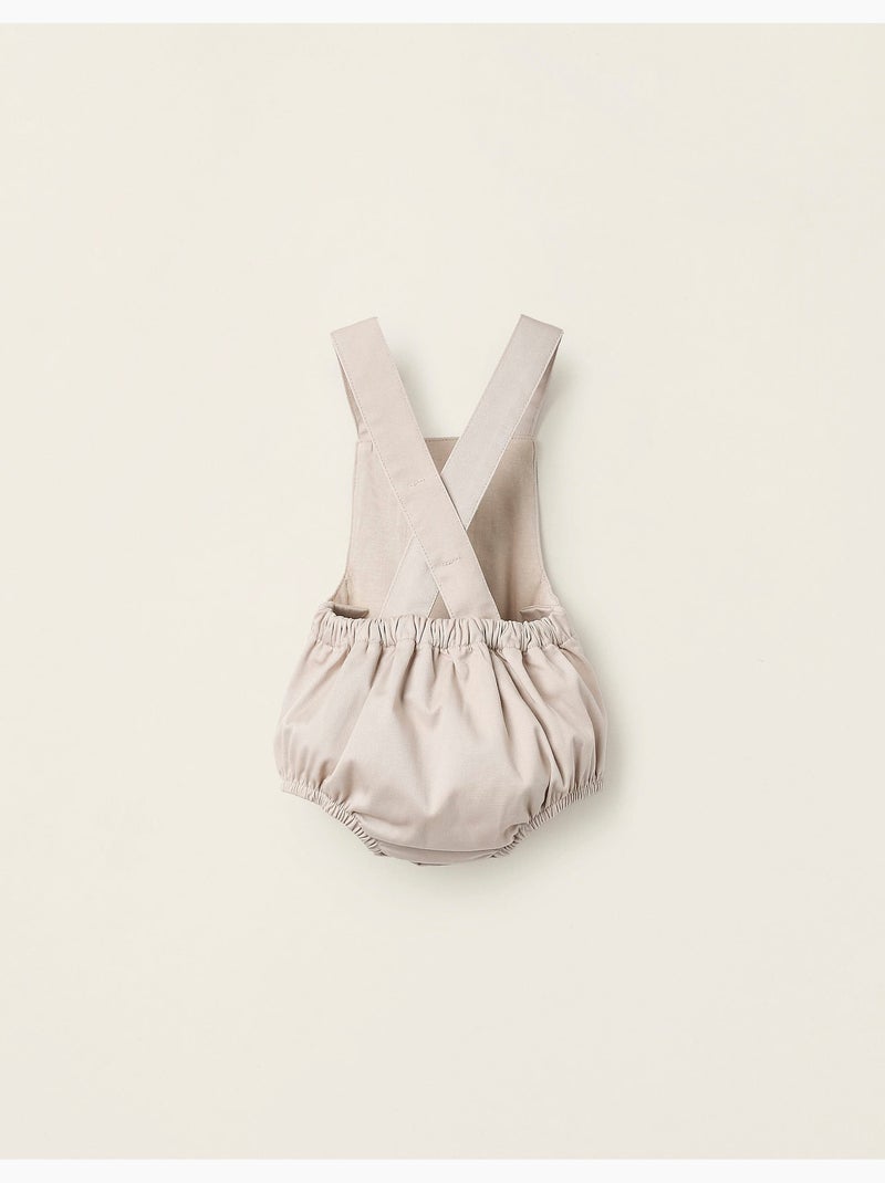 Pelele de sarga Beige claro - Kiabi
