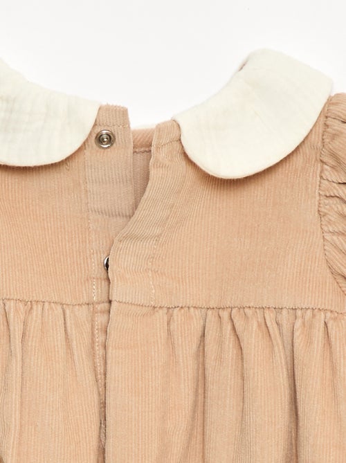 Pelele de terciopelo - Kiabi