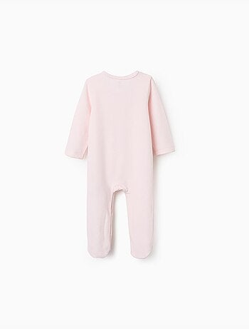 Pelele de terciopelo con estrella estampada