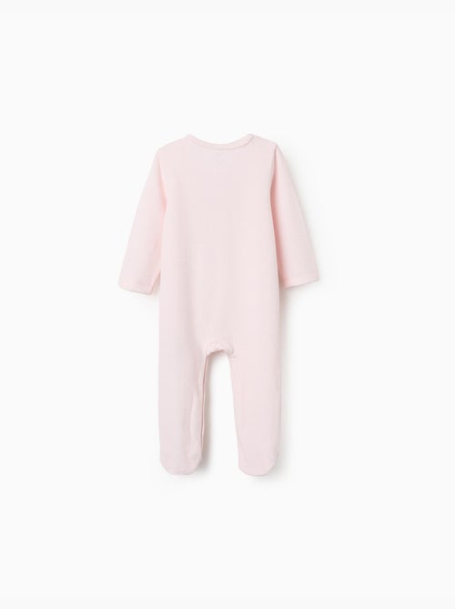 Pelele de terciopelo con estrella estampada - Kiabi