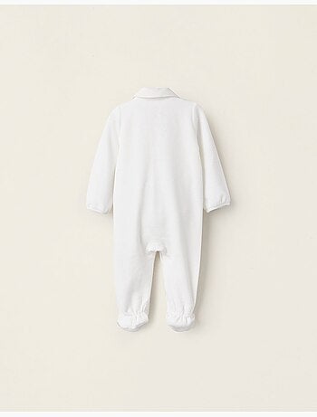 Pelele de terciopelo con textura