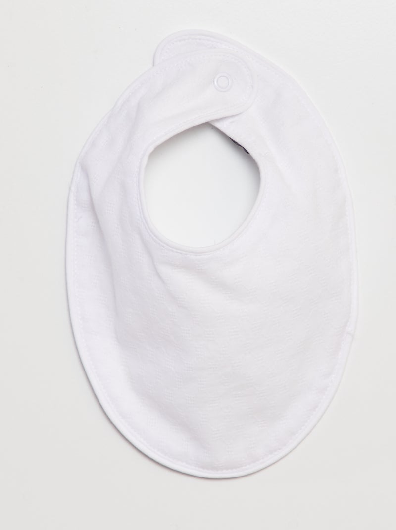Pelele de terciopelo para ceremonia blanco - Kiabi
