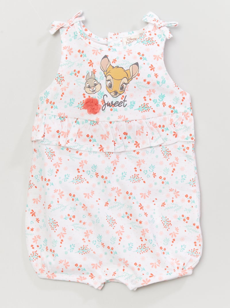 Pelele 'Disney' de punto blanco - Kiabi